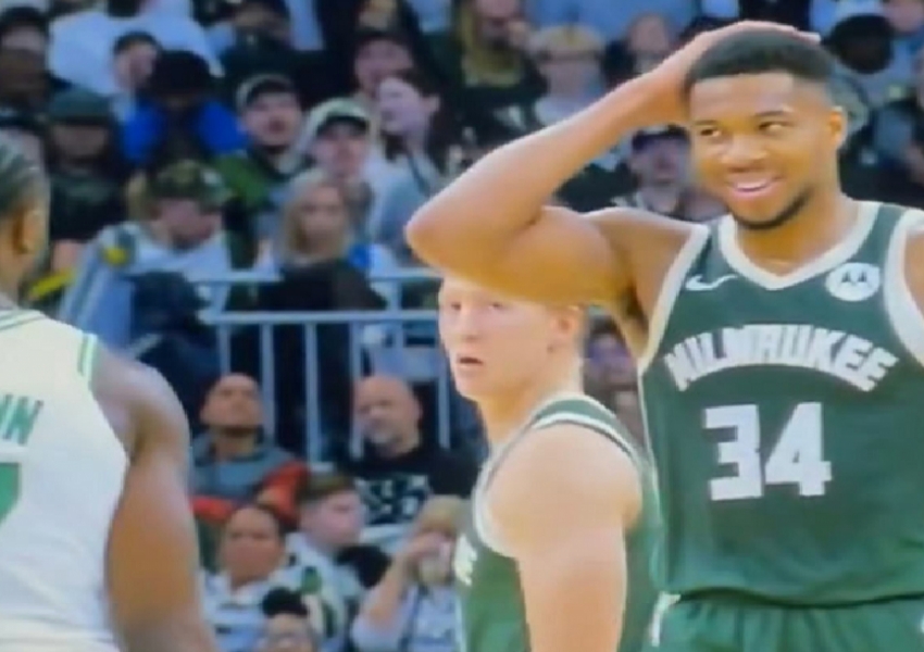 Giannis Does It Again: Another Controversial Step Under Tatum’s Foot, Tarnishing His Superstar Reputation-1