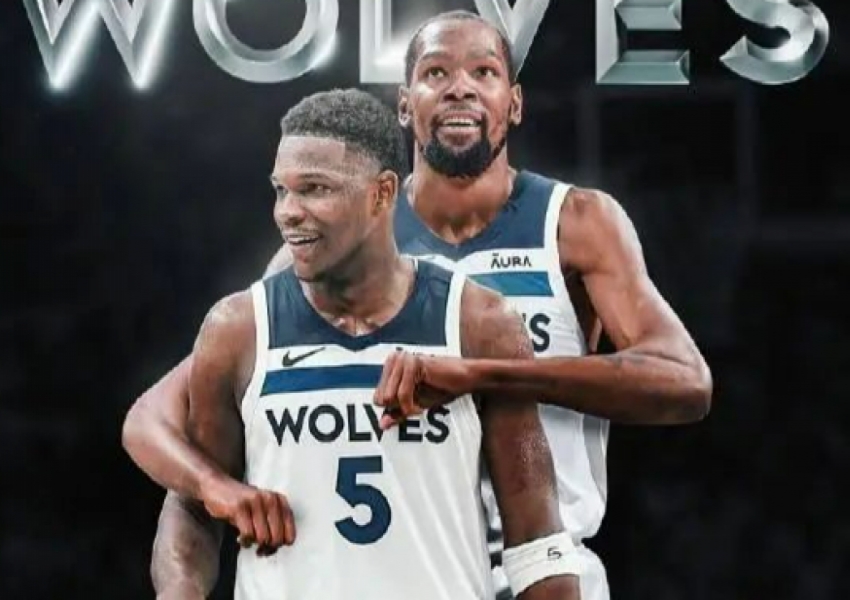 Blockbuster Alert! Kevin Durant and Anthony Edwards Teaming Up? A Potential NBA-Shaking Trade on the Horizon-0